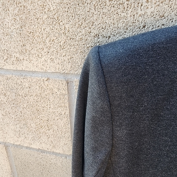 EXPRESS One Button Grey/Black Blazer Womens Size L NEW - Picture 4 of 9